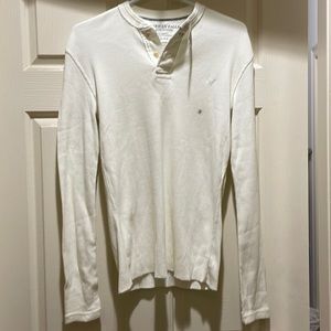 American Eagle Outfitters cream long sleeve T-shirt (sz xs)